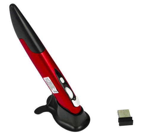 High quality Mini 2.4GHz Wireless Optical Pen Mouse Adjustable 500/1000DPI