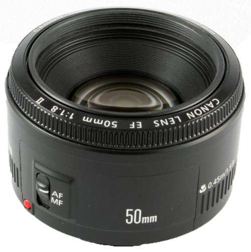 Canon EF 50mm f1.8 mk2 lens
