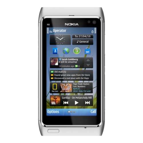 Nokia N8 Smart Phone Full HD/ 12MP Camera/ 32 gig/ GPS/ Touch Screen