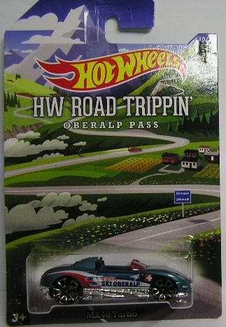 Hotwheels Hot Wheels Diecast Model Car Road Trippin 10 / 21 MX 48 Turbo 1/64 scale new in pack