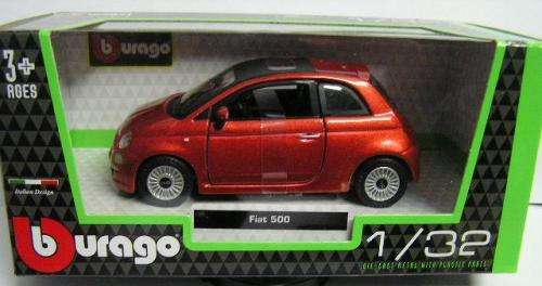 Burago Diecast Model Car Fiat 500 1/32 scale new in pack