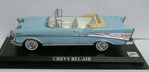 Del Prado Diecast Model Car Collection Chevy Chevrolet Bel Air Convertible 1/43 scale
