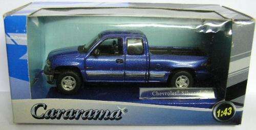 Cararama Hongwell Diecast Model Car Chevy Chevrolet Silverado Pickup 1/43 scale new in pack