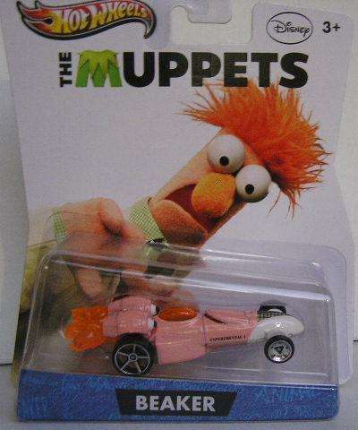 Hotwheels Hot Wheels Diecast Model Car TV Disney Muppets Beaker 2012 on card new in pack