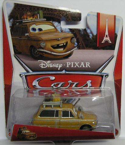 Disney Pixar Diecast Model Car Cars WGP Series Movie Film Lubewig with luggage 1/55 scale new in pac