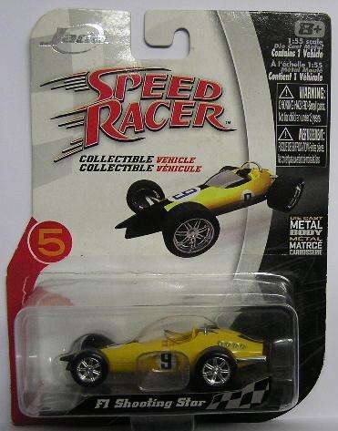 JADA Diecast Model Car Speed Racer Series No 5 Shooting Star F1 F 1 1/55 scale new in pack
