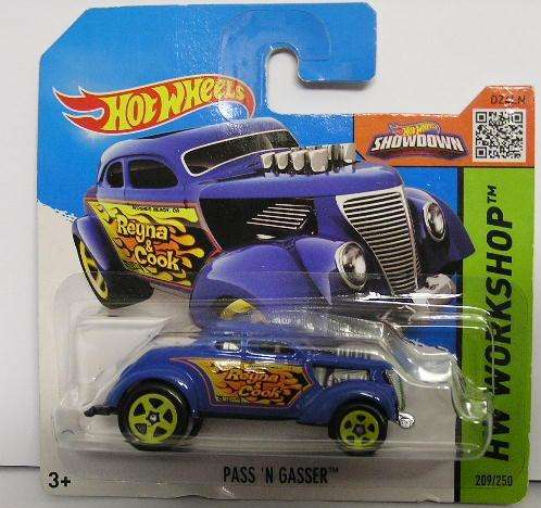 Hotwheels Hot Wheels Diecast Model Car 2015 209 / 250 Pass n Gasser "Rayna Cook" 1/64 scale new