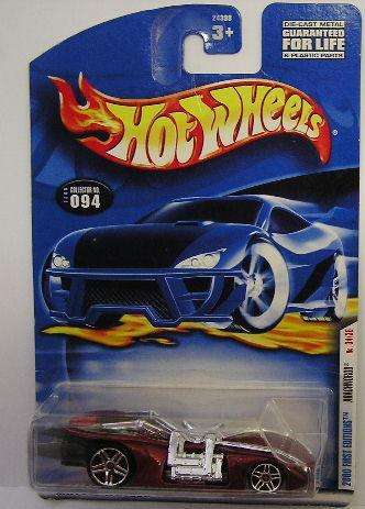 Hotwheels Hot Wheels Diecast Model Car 2000 First Ed Premiere No 94 Arachnorod new in pack