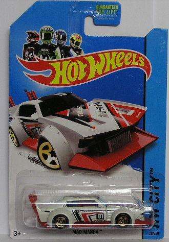 Hotwheels Hot Wheels Diecast Model Car 2014 28 / 250 Mad Manga No 01 1/64 scale new in pack