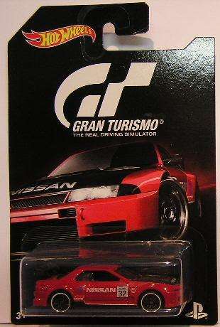 Hotwheels Hot Wheels Diecast Model Car Gran Turismo Nissan Skyline GT-R R32 No 32 1/64 scale new