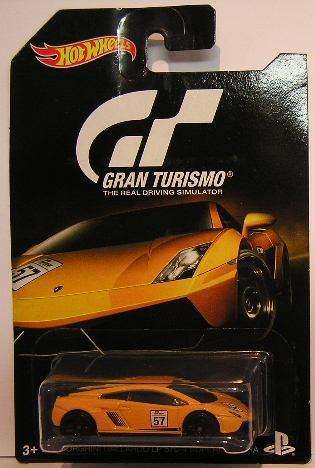 Hotwheels Hot Wheels Diecast Model Car Gran Turismo Lamborghini Gallardo LP 570-4 Superleggera 1/64
