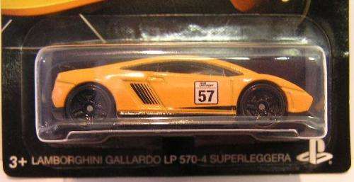 Hotwheels Hot Wheels Diecast Model Car Gran Turismo Lamborghini Gallardo LP 570-4 Superleggera 1/64