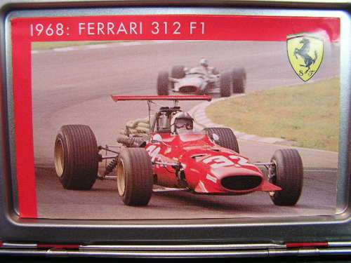 Hotwheels Hot Wheels Diecast Model Car SF 13/68 Ferrari 312 F1 F 1 No 26 Winner French GP 1968 1/43