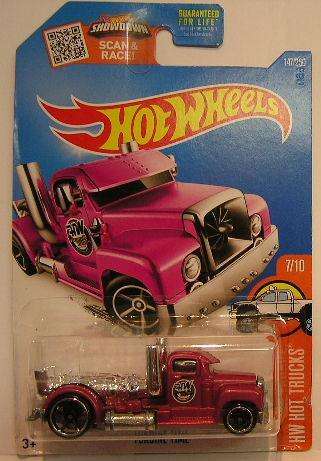 Hotwheels Hot Wheels Diecast Model Car 2016 147 / 250 Turbine Time Truck new in pack