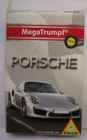 Piatnik Trumps MegaTrump Card Game Porsche Cars 32 cards instructions included new in pack