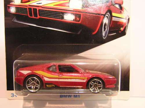 Hotwheels Hot Wheels Diecast Model Car BMW Series M1 M 1 1/64 scale new in pack