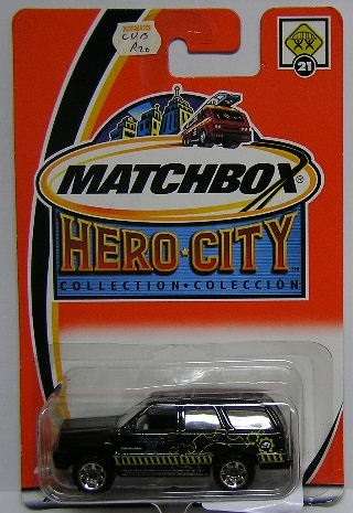 Matchbox Diecast Model Car 2003 No 21 Cadillac Escalade 1/64 scale new in pack