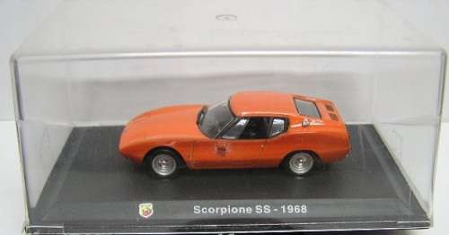 Abarth Diecast Model Car Collection Scorpione SS 1968 1/43 scale new in pack