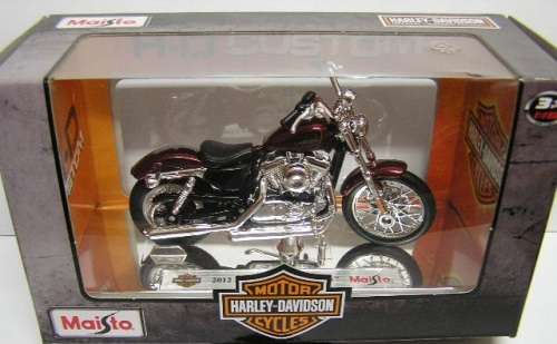 Maisto Diecast Model Motorcycle Bike Harley Davidson XL 1200 V Seventy Two 2012 1/18 scale new in pa