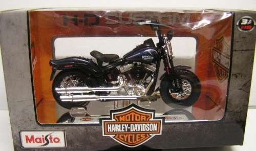 Maisto Diecast Model Motorcycle Bike Harley Davidson FLSTSB Cross Bones 2008 1/18 scale new in pack