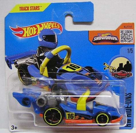 Hotwheels Hot Wheels Diecast Model Car Treasure Hunt 2016 66 / 250 Let's Go Kart new in pack