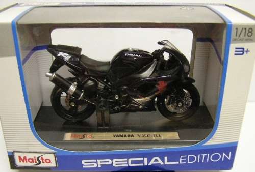 Maisto Diecast Motorbike Bike Model Yamaha YZF R1 R 1 1/18 scale new in pack
