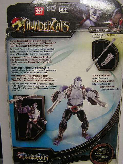 Bandai Thundercats Panthro figure Figurine with accessories new in pack