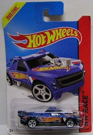 Hotwheels Hot Wheels Diecast Model Car 2014 143 / 250 Fig Rig Racing No 5 1/64 scale new in pack