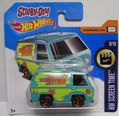Hotwheels Hot Wheels Diecast Model Car 2017 28 / 365 Movie Film TV Mystery Machine Scooby Doo Screen
