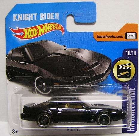 Hotwheels Hot Wheels Diecast Model Car 2017 3 / 365 Movie Film TV KITT Knight Rider 1/64 Screen Time