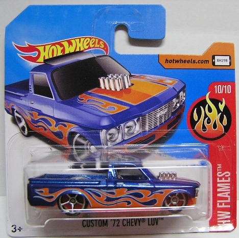 Hotwheels Hot Wheels Diecast Model Car 2017 36 / 365 Chevy Chevrolet LUV Custom Pickup 1972 1/64 sca