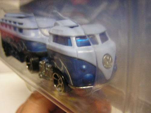 Hotwheels Hot Wheels Diecast Model Car VW Volkswagen Hauler Cab & Trailer Track Stars new in pack