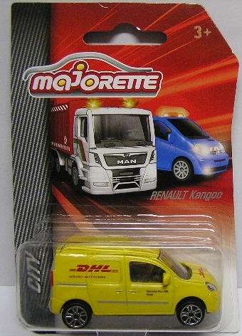 Majorette Diecast Model Car Renault Kangoo Panelvan "DHL" 1/55 scale new in pack
