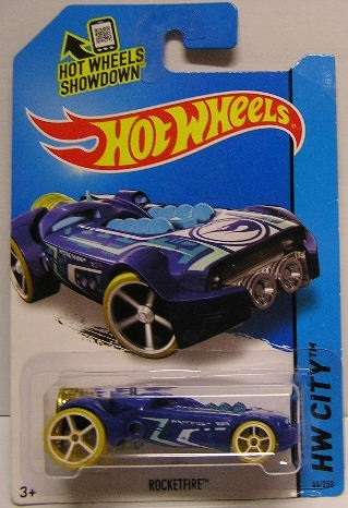 Hotwheels Hot Wheels Diecast Model Car Treasure Hunt 2014 44 / 250 Rocketfire 1/64 scale new in pack