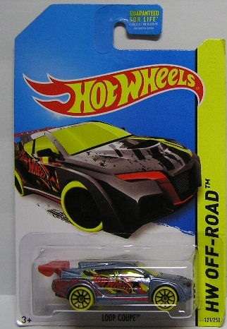 Hotwheels Hot Wheels Diecast Model Car Treasure Hunt 2014 121 / 250 Loop Coupe 1/64 scale new in pac