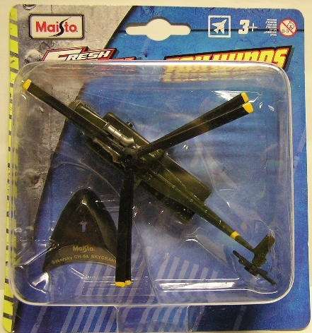 Maisto Diecast Model Helicopter Sikorsky CH 54 CH54 Skycrane new in pack