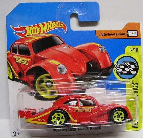 Hotwheels Hot Wheels Diecast Model Car 2017 56 / 365 VW Volkswagen Beetle Dragster "Momo" 1/64 scale