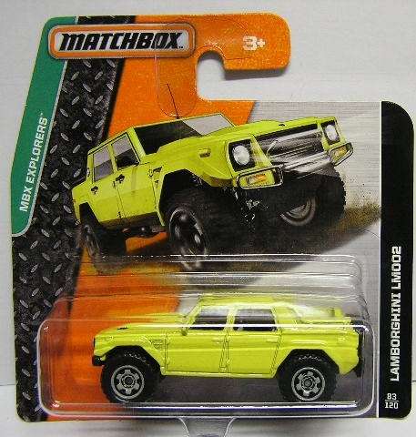 Matchbox Diecast Model Car 2015 83 / 120 Lamborghini LM200 LM 200 1/64 scale new in pack