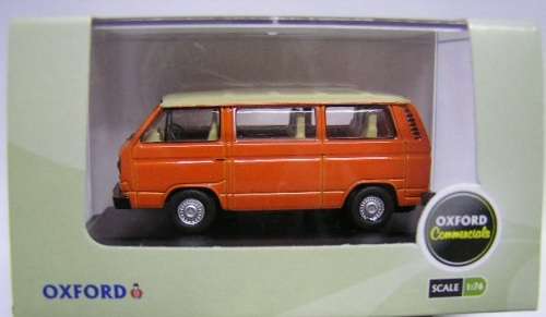 Oxford Diecast Model Car T25008 VW Volkswagen Kombi Bus T25 T 25 1/76 OO railway scale new in pack