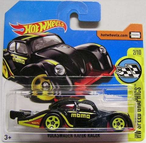 Hotwheels Hot Wheels Diecast Model Car 2017 156 / 365 VW Volkswagen Racer "MOMO" Speed Graphics 1/64