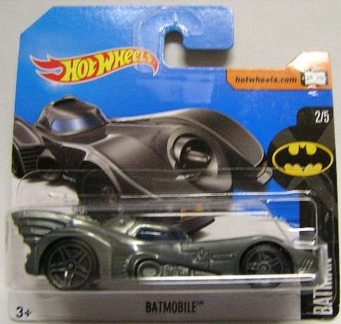 Hotwheels Hot Wheels Diecast Model Car 2017 134 / 365 Batman Movie Film Batmobile 1/64 scale new