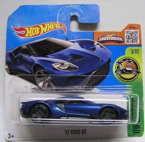 Hotwheels Hot Wheels Diecast Model Car 2016 73 / 250 Ford GT 2017 1/64 scale new in pack