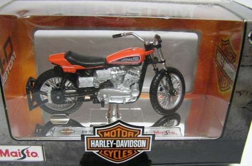 Maisto Diecast Model Motorcycle Bike Harley Davidson XR750 XR 750 Racing Bike 1972 1/18 scale new