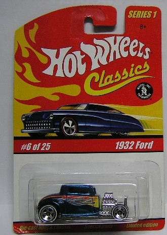 Hotwheels Hot Wheels Diecast Model Car Classics Series Ford 1932 1/64 scale new in pack