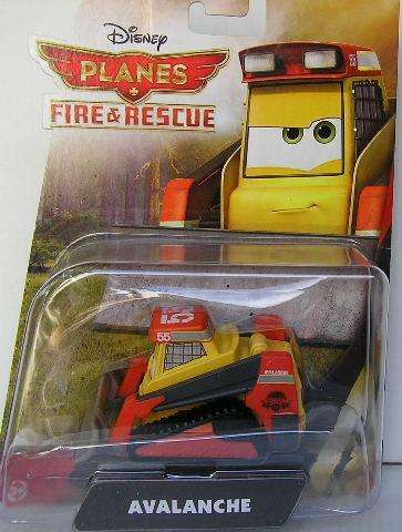 Mattel Disney Pixar Movie Film Model Planes Fire & Rescue Avalanche Bulldozer 2014 card new in pack