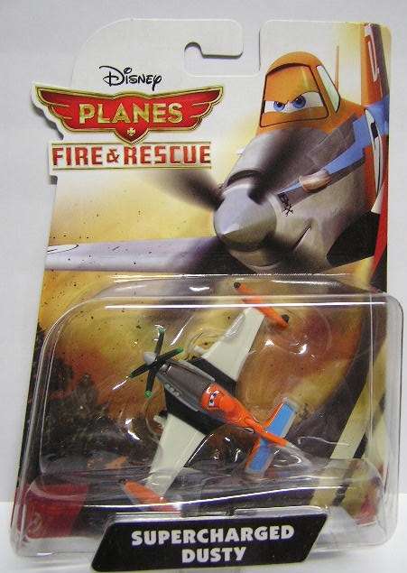 Mattel Disney Pixar Movie Film Model Planes Fire & Rescue Supercharged Dusty new in pack