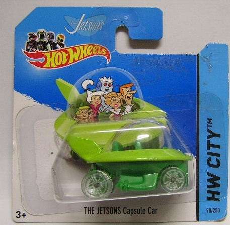 Hotwheels Hot Wheels Diecast Model Car 2014 90 / 250 Jetsons Capsule Car TV new in pack