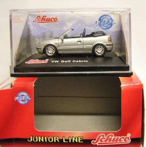 Schuco Diecast Model Car 6299 VW Volkswagen Golf Cabrio 1/72 OO railway scale new in pack