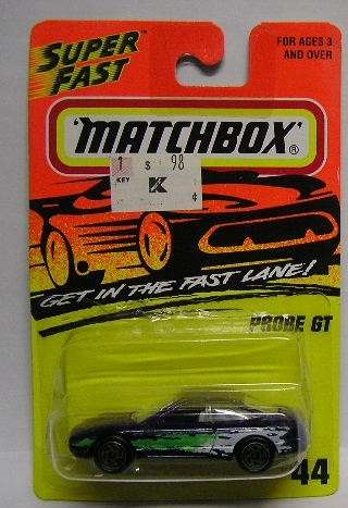 Matchbox Diecast Model Car Superfast 1996 No 44 Ford Probe GT 1/64 scale new in pack