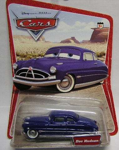 Disney Mattel Pixar Diecast Model Car Cars Movie Original Doc Hudson 1/55 scale new in pack